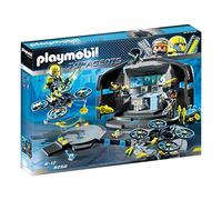 Playmobil 9250 Top Agents Dr.drone Centre de commande Bleu Enfants