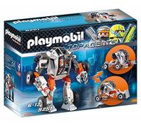 Playmobil 9251 Chef de la Spy Team avec Robot Mech