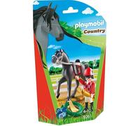 PLAYMOBIL 9261 - Country - Jockey avec Cheval de Course