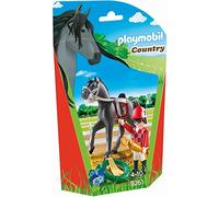 Playmobil 9261 Jockey avec Cheval de Course