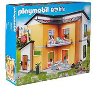 PLAYMOBIL - Pack Gamme Maison Moderne - La Maison Moderne et 6 Pièces