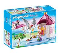 Playmobil 9289 Princess - Pavillon du Roi avec Cheval pégase