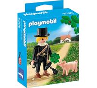 PLAYMOBIL 9296 Ramoneur avec cochons Porte-Bonheur