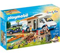 Playmobil 9318 Aventure au Camping - Family Fun - Vacances Loisirs - Taille Unique