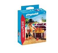 Playmobil 9358 - Pirate Avec Coffre Au Trésor
