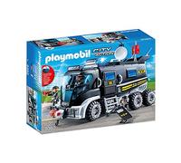 PLAYMOBIL Camion policiers d' Elite 9360 Sirène et Gyrophare Enfant jeu jouet