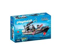 Playmobil - 9362 - Bateau pneumatique et policiers d'élite