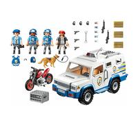 Playmobil 9371 Action Urbaine Fourgon Blindé Ensemble De Construction 66 Pièces