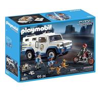 PLAYMOBIL - 9371 - City Action - Fourgon Blindé police