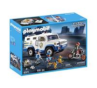 Playmobil 9371 Fourgon Blindé avec Convoyeurs De Fonds