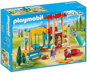 Playmobil - 9423 - Parc de Jeu avec Toboggan Coloré 38 x 27 x 20 cm