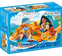 Playmobil 9425 – Famille de vacanciers et tente, coloré