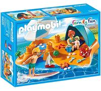 Playmobil - 9425 - Famille de vacanciers et Tente, Coloré