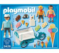 Playmobil - 9426 - Marchand de Glaces et Triporteur Coloré