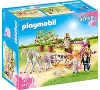 Playmobil – Jouet 9427 Carrosse et couple de mariés City life – Neuf