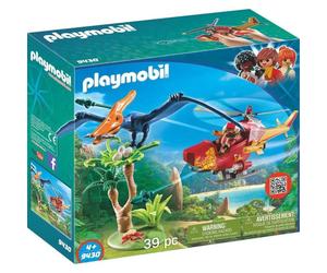 PLAYMOBIL 9430 Dinos Hélicoptère Et Ptéranodon