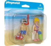 Playmobil 9449 Duo pack Couple de vacanciers Multicolore G