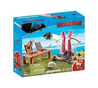 Playmobil 9461 Gueulfor avec baliste Lance-Mouton - DreamWorks Dragons ©- DreamWorks Dragons ©- Dragons héros