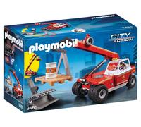 Playmobil 9465 - Pompier Véhicule Et Bras Téléscopique
