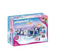 Playmobil 9474 Couple Royal et calèche - Magic - avec Deux Personnages, Un Cheval Royal, Un traineau de Cristal et des Accessoires - Histoire & Imaginaire - Dès 4 Ans