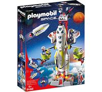 PLAYMOBIL 9488 Fusée Mars avec plateforme de lancement- - Space- Mission sur Mars espace