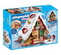 PLAYMOBIL 9493 - Christmas - Atelier de biscuit du Père Noël avec moules