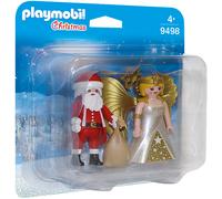 Playmobil ® 9498 Pack Père Noël et anges Duo Noël Christmass
