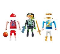 Playmobil Figurine Multiplay 9828 – Astronaute, Agent de basket-ball, Homme