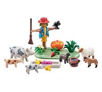 Playmobil 9832 Animaux de la Ferme et épouvantail