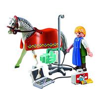 Playmobil - A1502721 - Jeu De Construction - Vétérinaire avec Cheval
