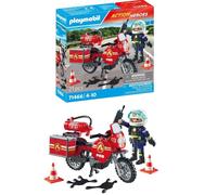 Playmobil Action Heroes 71466 Moto Des Pompiers