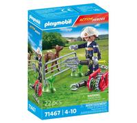 Playmobil Action Heroes 71467 Pompier avec faon à sauver