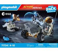 PLAYMOBIL 71734 Mission spatiale, Action Heroes, L'espace, Starter Pack, 57 pièces, Dès 4 ans