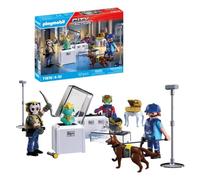 PLAYMOBIL 71876 Arrestation de cambrioleurs au musée, Les policiers, City Action, 50 pièces, dès 4 ans