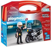 Playmobil PLAYMOBIL Figurine d'action City Action Police 5648 Noir (13 Pcs)