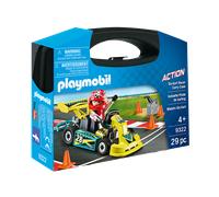 Playmobil Action Valisette à emporter Go-Kart Racer 9322 Pilote de course