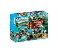 Playmobil Set de jeu Wild Life 5557 Cabane des aventuriers dans les arbres G