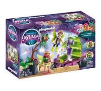 Playmobil 71215 Plante piège Magique - Adventures of Ayuma - Plante Carnivore enfermant Les Bat Fairies - Place à la Magie des fées - Histoire & Imaginaire - Dès 7 Ans