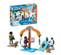 Playmobil Jouet Zoo À la découverte de la banquise 72073 – Pingouins & phoques – Dès 4 ans