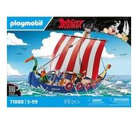 Playmobil Astérix 71888 Bateau des pirates Multicolore G
