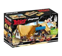 Playmobil Set Astérix 71266 Hutte d'Ordralfabétix - Ordralfabétix & Iélosubmarine - Dès 5 ans