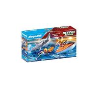 PLAYMOBIL Attaque de requin et bateau de sauvetage PLAYMOBIL