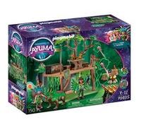 Playmobil Set de jeu AYUMA 70805 - Camp d'entraînement des fées, 2 figurines et animaux