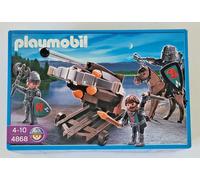 PLAYMOBIL Baliste à 6 projectiles et chevaliers du faucon réf 4868 dès 4 ans
