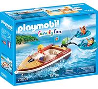 Playmobil 70091 - Bateau Avec Bouées Et Vacanciers