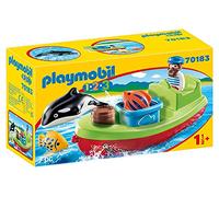 Playmobil Bateau et pêcheur