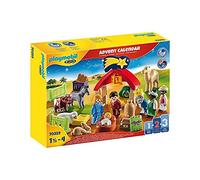 Playmobil Calendrier de l'Avent 1.2.3 Animaux et mangeoire