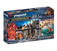 Playmobil 70778 Calendrier Avent Chevalier Novelmore Atelier Dario- Novelmore- La Magie de Noël- Noël 24 Surprises