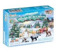 Playmobil Advent Calendar Sled Walk Construction Game Multicolore