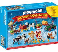 Playmobil : Calendrier De L'avent Père Noël À La Ferme